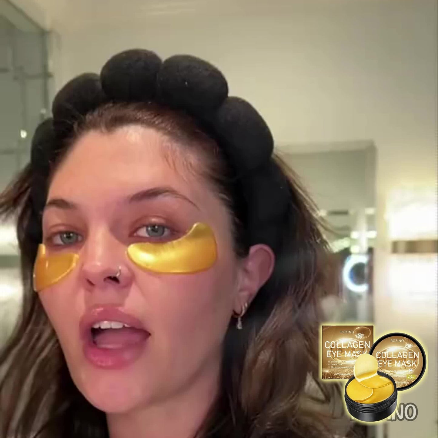 Płatki Pod Oczy z Kolagenem 60 szt. - Liftingujące Hydrożelowe Maski