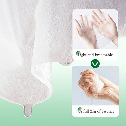 Maseczki na Twarz z Aloe Vera SADOER - 6 szt. Nawilżające Maseczki Nocne