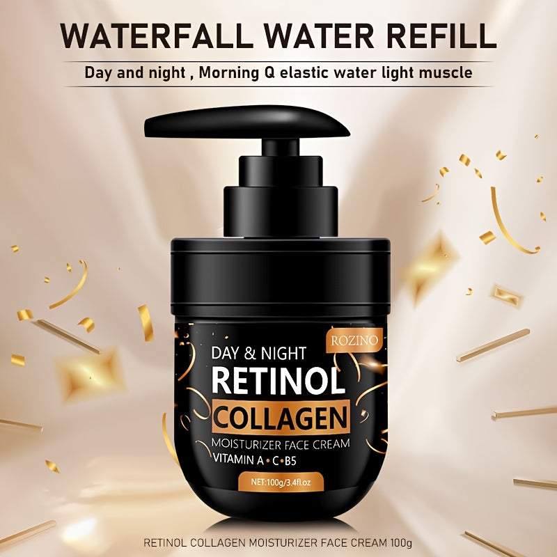 Zestaw Retinol Black Series 4 szt. - Krem do Twarzy, Szyi i Pod Oczy