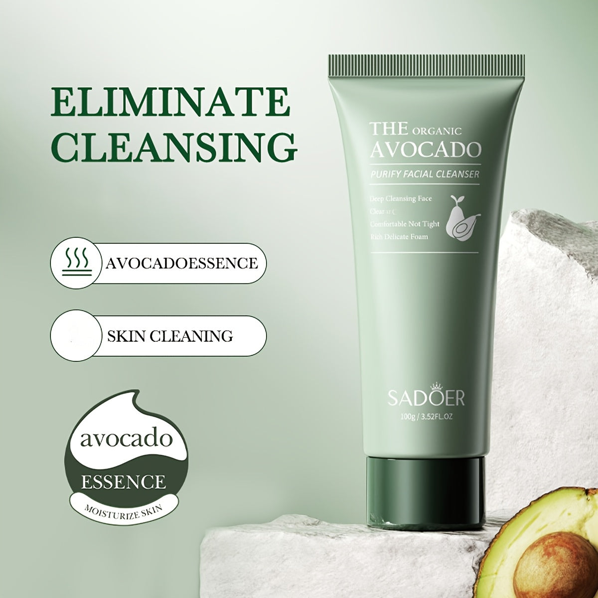 Zestaw Kosmetyków z Awokado 4 szt. - Luksusowy Prezent Pielęgnacyjny