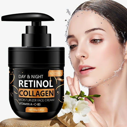 Zestaw Retinol Black Series 4 szt. - Krem do Twarzy, Szyi i Pod Oczy