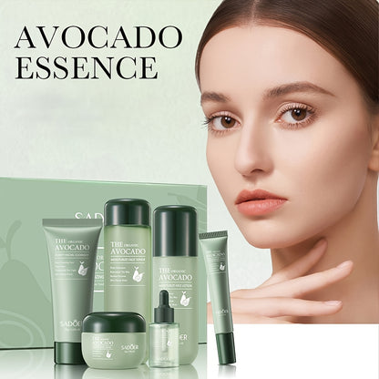 Zestaw Kosmetyków z Awokado 4 szt. - Luksusowy Prezent Pielęgnacyjny