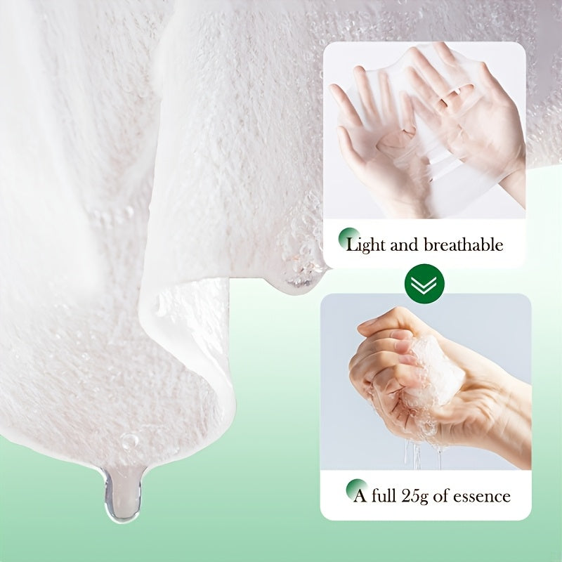 Maseczki na Twarz z Aloe Vera SADOER - 6 szt. Nawilżające Maseczki Nocne