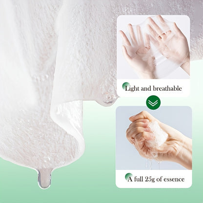 Maseczki na Twarz z Aloe Vera SADOER - 6 szt. Nawilżające Maseczki Nocne