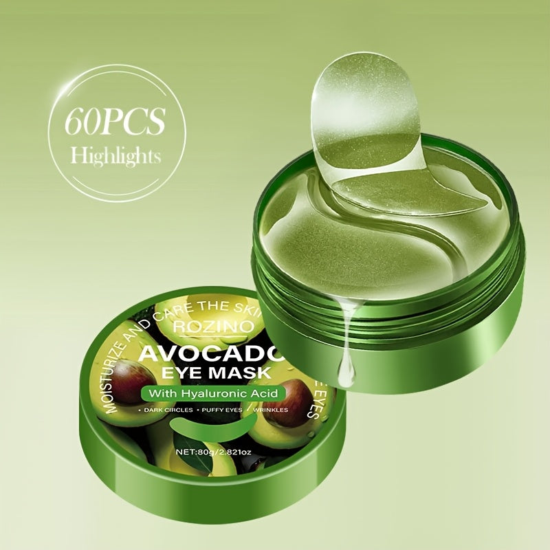 Płatki Pod Oczy z Aloe Vera i Kwasem Hialuronowym 60 szt. - Nawilżające Maski