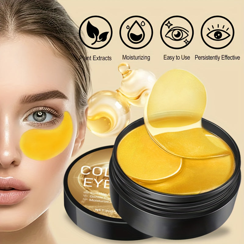 Płatki Pod Oczy z Kolagenem 60 szt. - Liftingujące Hydrożelowe Maski