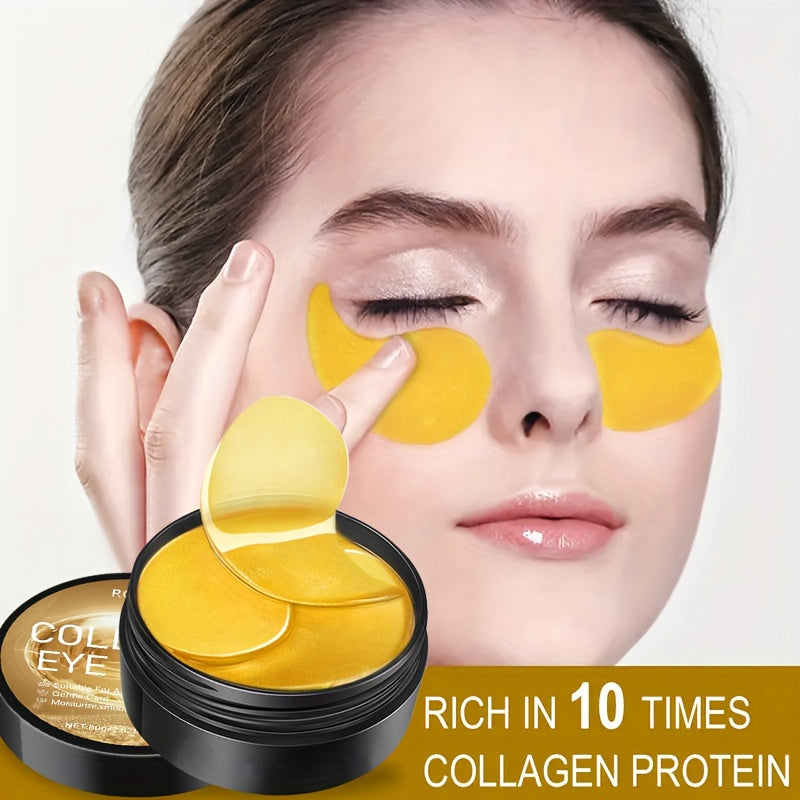 Płatki Pod Oczy z Kolagenem 60 szt. - Liftingujące Hydrożelowe Maski