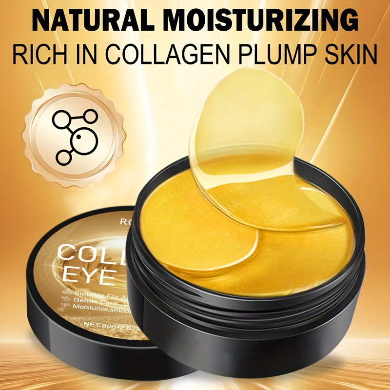 Płatki Pod Oczy z Kolagenem 60 szt. - Liftingujące Hydrożelowe Maski