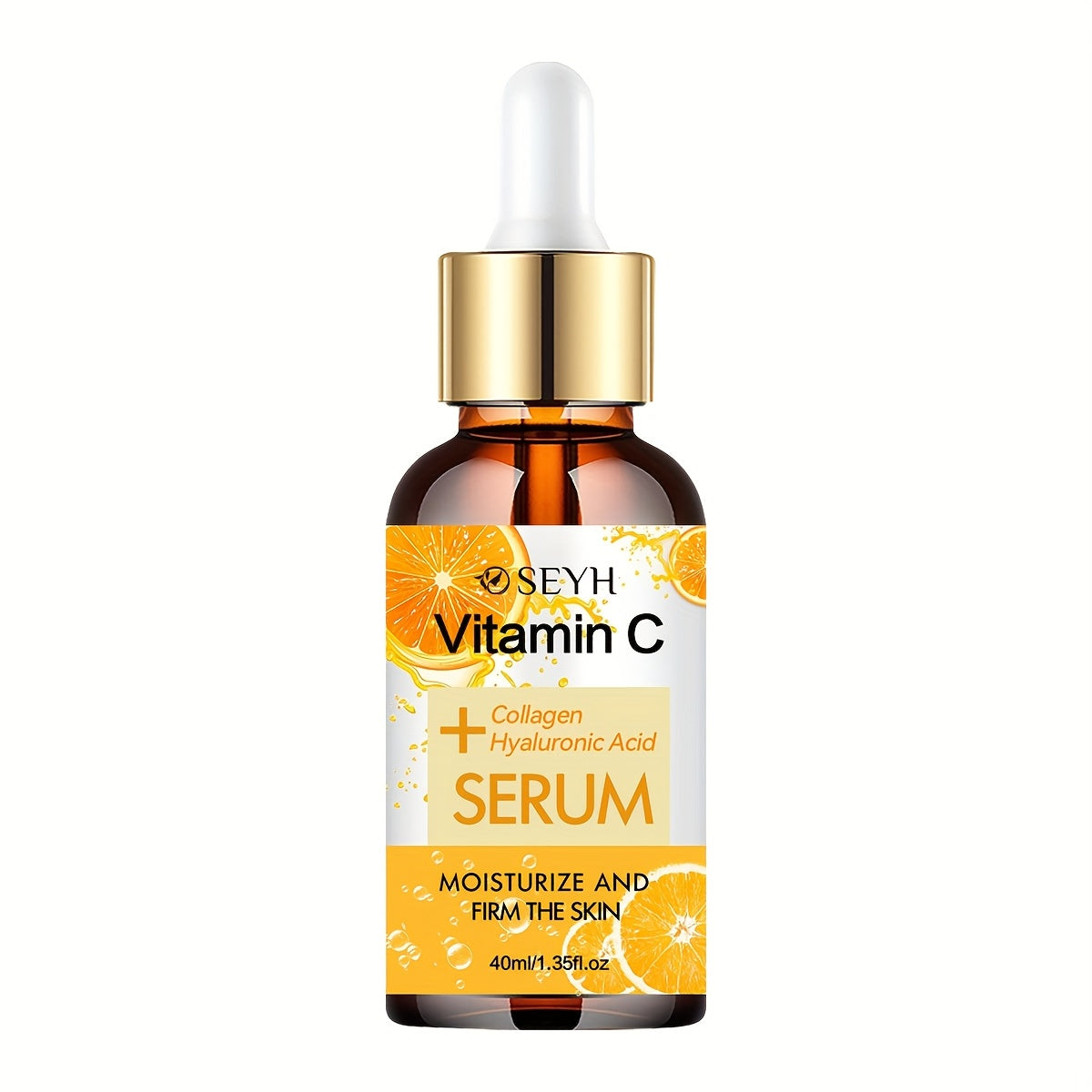 Serum z Witaminą C 20% i Kwasem Hialuronowym 40ml - Rozjaśniające i Nawilżające