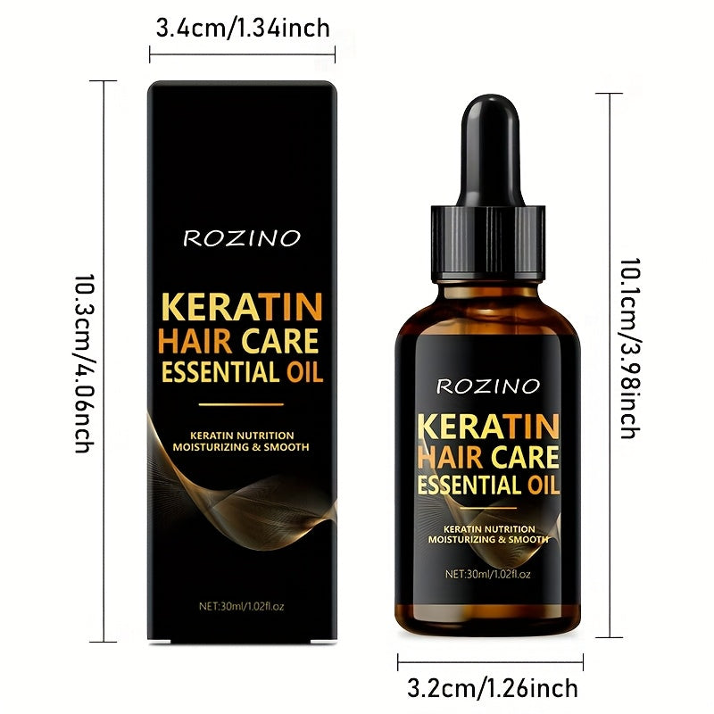 Zestaw Pielęgnacyjny do Włosów z Keratyną 5 szt. - Luksusowy Prezent