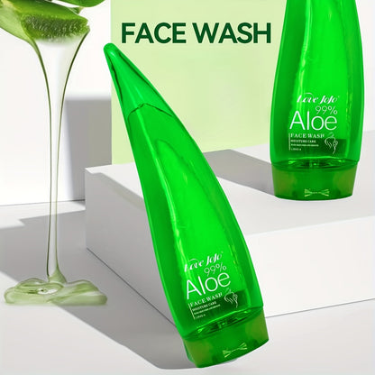 Płyn do Mycia Twarzy z Aloe Vera 200ml - Delikatna Pianka Oczyszczająca