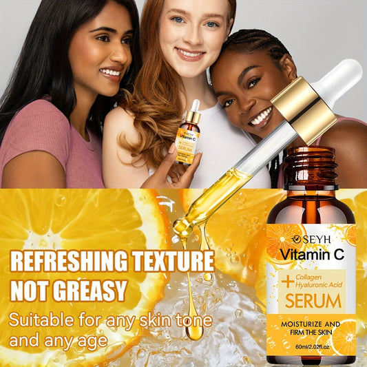 Serum z Witaminą C 20% i Kwasem Hialuronowym 40ml - Rozjaśniające i Nawilżające