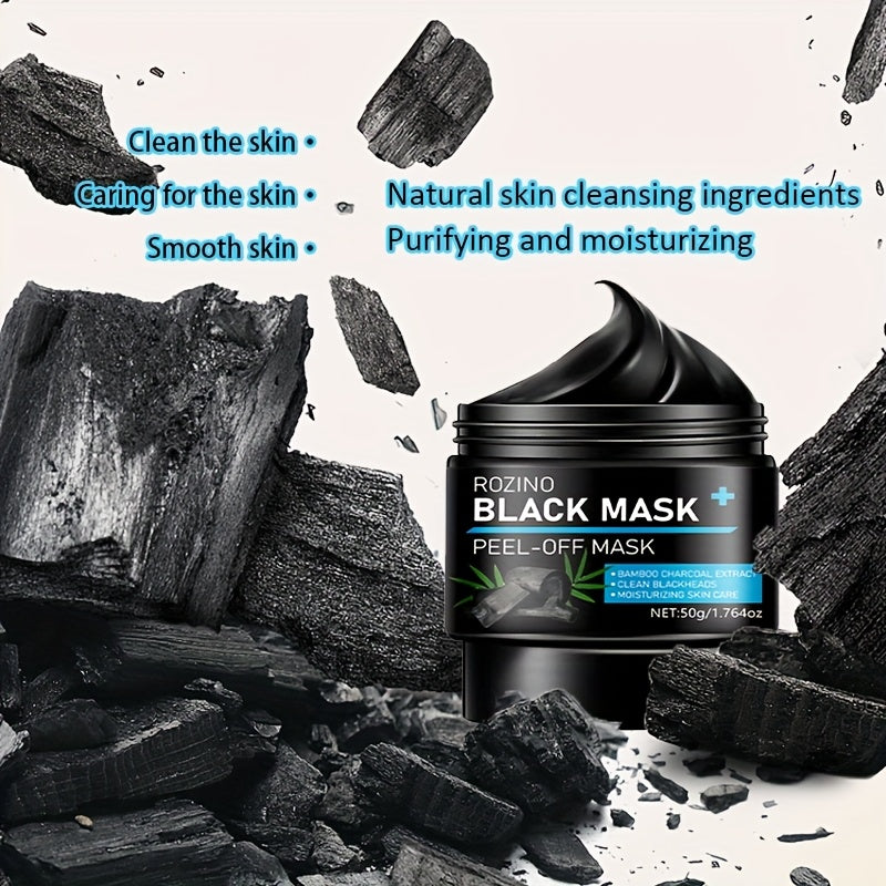 Maska Węglowa Bambusowa - Kontrola Sebum i Głębokie Oczyszczanie Porów