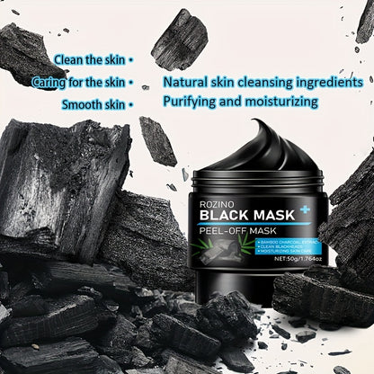 Maska Węglowa Bambusowa - Kontrola Sebum i Głębokie Oczyszczanie Porów