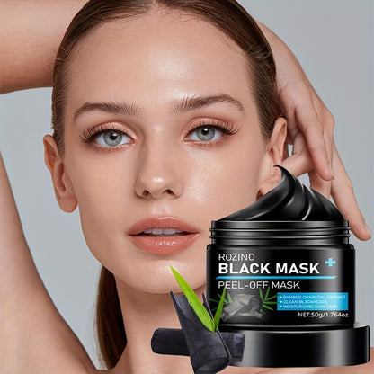 Maska Węglowa Bambusowa - Kontrola Sebum i Głębokie Oczyszczanie Porów