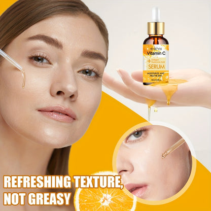 Serum z Witaminą C 20% i Kwasem Hialuronowym 40ml - Rozjaśniające i Nawilżające