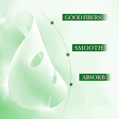 Maseczki na Twarz z Aloe Vera SADOER - 6 szt. Nawilżające Maseczki Nocne