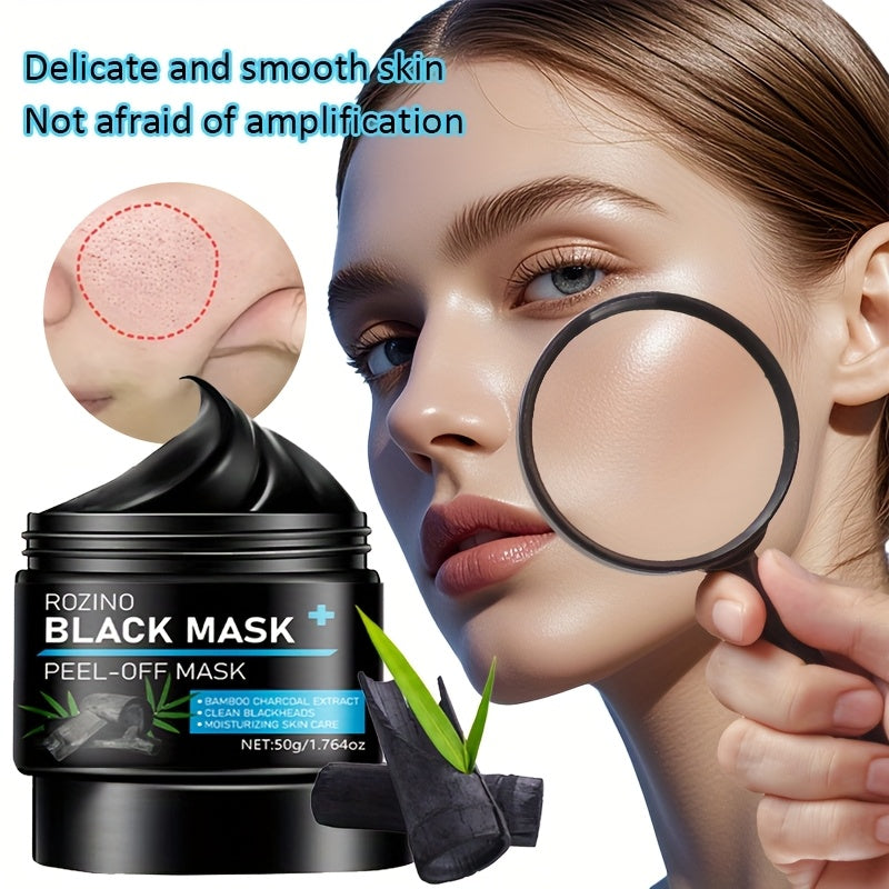 Maska Węglowa Bambusowa - Kontrola Sebum i Głębokie Oczyszczanie Porów