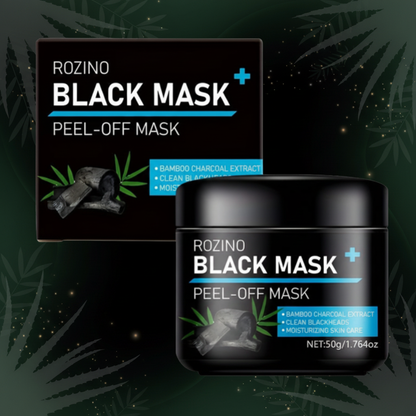 Maska węglowa ROZINO Black Mask na tle BellaVita