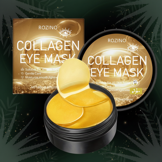 Płatki pod oczy ROZINO Collagen na tle BellaVita